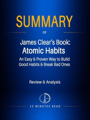 cover image of Summary of James Clear's Book
